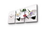 Wallity Reloj de Pared Lienzo Decorativo 3 Piezas 30x40cm, Grosor 3cm, Referencia 3P3040CS-13